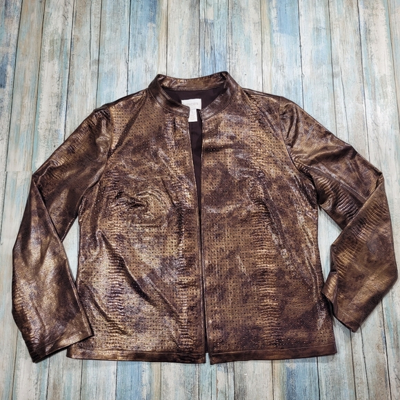 Chico's Jackets & Blazers - Chico's Studded Bazer.